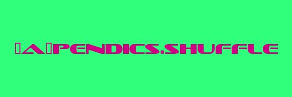 [A]PENDICS.SHUFFLE Logo